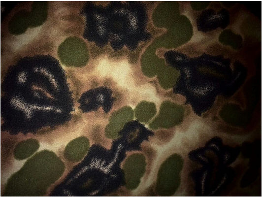 Wodoodporny materiał z gumy Cr 4 mm, nylon powlekany neoprenem w kolorze moro