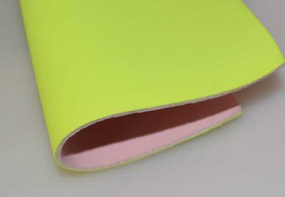 2-40mm materiał od neoprenowego kostiumu mokrego, antyoksydacyjna żółta różowa tkanina neoprenowa, tkaniny dostosowane do kolorów Pantone, tkaniny o wysokiej odporności na barwy,