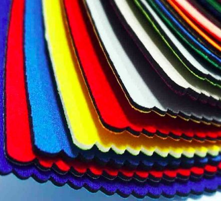Dwustronny nylon powlekany neoprenem na pokrowiec, tkanina neoprenowa SBR 4mm, tkanina elastyczna, odpowiednia do artykułów sportowych, tkanin ochronnych, tkanina wodoodporna